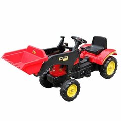 Traktorius su pedalais NSR, raudona kaina ir informacija | Žaislai berniukams | pigu.lt