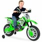 Motociklas Injusa Cross CR, žalias kaina ir informacija | Žaislai berniukams | pigu.lt