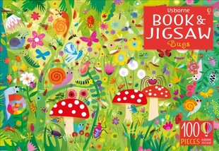 Usborne Book and Jigsaw Bugs kaina ir informacija | Knygos paaugliams ir jaunimui | pigu.lt