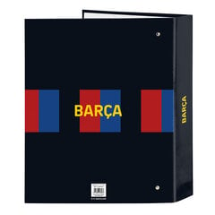 Žiedinis segtuvas F.C. Barcelona, A4, 27 x 33 x 6 cm., kaštoninė, tamsiai mėlyna kaina ir informacija | Kanceliarinės prekės | pigu.lt