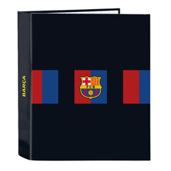 Žiedinis segtuvas F.C. Barcelona, A4, 27 x 33 x 6 cm., kaštoninė, tamsiai mėlyna kaina ir informacija | Kanceliarinės prekės | pigu.lt