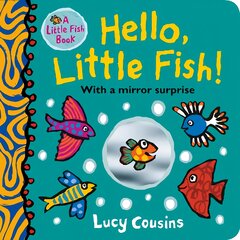 Hello, Little Fish! A mirror book цена и информация | Книги для самых маленьких | pigu.lt