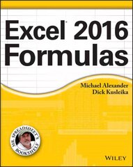 Excel 2016 Formulas kaina ir informacija | Ekonomikos knygos | pigu.lt