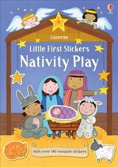 Little First Stickers Nativity Play UK 2018 цена и информация | Книги для малышей | pigu.lt
