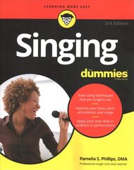 Singing For Dummies: 3rd Edition 3rd Edition kaina ir informacija | Knygos apie meną | pigu.lt