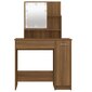 Kosmetinis staliukas su LED, 86,5x35x136cm, ruda ąžuolo spalva kaina ir informacija | Kosmetiniai staliukai | pigu.lt