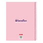 Užrašų knygelė Benetton Vichy Rožinė, A4 formato kaina ir informacija | Sąsiuviniai ir popieriaus prekės | pigu.lt