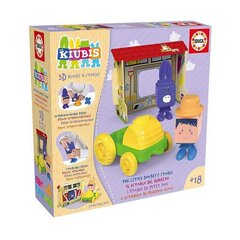 Игра для малышей Educa The Kiubis The Little Donkey's Stable Трактор, 10 деталей цена и информация | Игрушки для малышей | pigu.lt