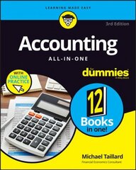 Accounting All-in-One For Dummies (plus Videos and Quizzes Online), 3rd Edition 3rd Edition kaina ir informacija | Ekonomikos knygos | pigu.lt