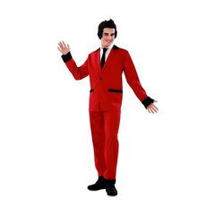 Kostumas suaugusiems My Other Me Rockabilly Raudona kaina ir informacija | Karnavaliniai kostiumai | pigu.lt
