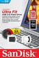 Atmintinė SANDISK 16GB USB3.0 Flash Drive Ultra Fit цена и информация | USB laikmenos | pigu.lt