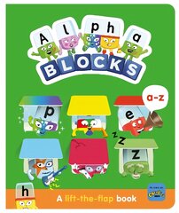 Alphablocks A-Z: A Lift-the-Flap Book kaina ir informacija | Knygos mažiesiems | pigu.lt