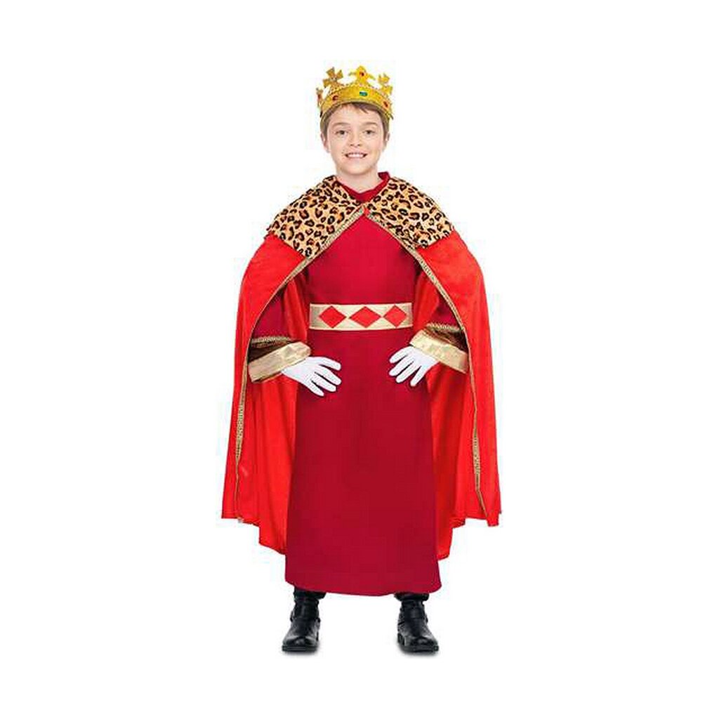 Kostiumas vaikams My Other Me Raudona Karalius-magas kaina ir informacija | Karnavaliniai kostiumai | pigu.lt