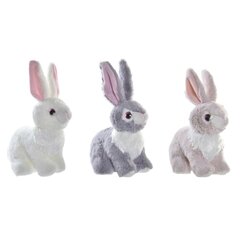 Плюшевый DKD Home Decor Серый Бежевый полиэстер Кролик Белый Детский (3 штук) цена и информация | Мягкие игрушки | pigu.lt