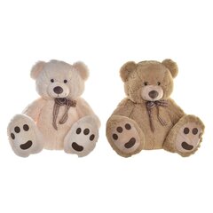 Плюшевый медвежонок DKD Home Decor Коричневый полиэстер Белый Детский Медведь (2 штук) цена и информация | Игрушки для малышей | pigu.lt