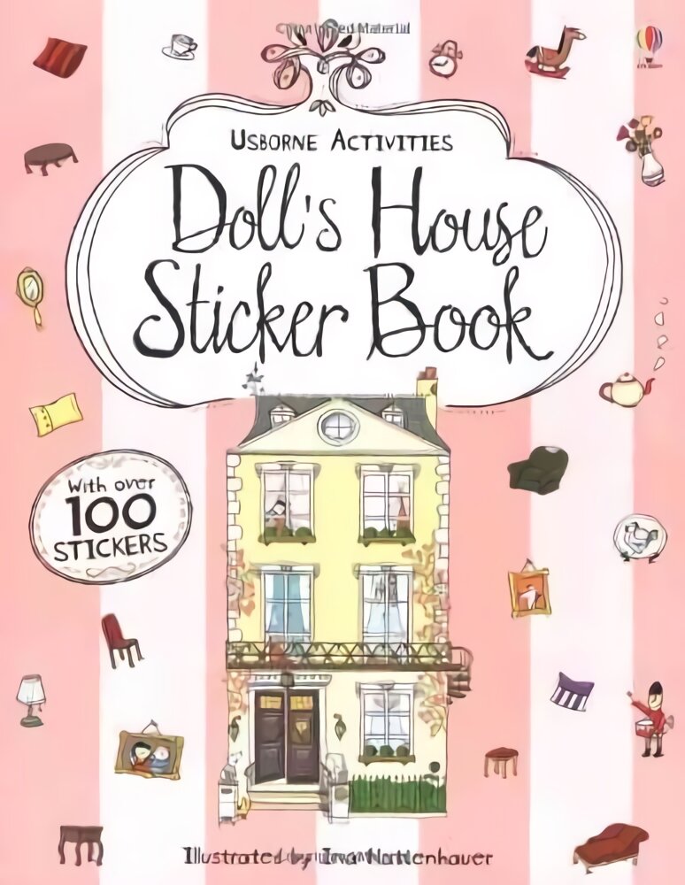 Doll's House Sticker Book цена и информация | Knygos mažiesiems | pigu.lt