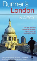 Runners London in a Box: Beautiful running routes around London on individual handy, pocket-size cards kaina ir informacija | Kelionių vadovai, aprašymai | pigu.lt