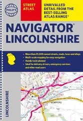 Philip's Street Atlas Navigator Lincolnshire цена и информация | Путеводители, путешествия | pigu.lt