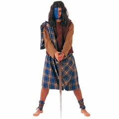 Kostumas suaugusiems Škotas Viduramžių karys kaina ir informacija | Karnavaliniai kostiumai | pigu.lt