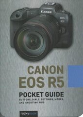 Canon EOS R5: Pocket Guide: Buttons, Dials, Settings, Modes, and Shooting Tips цена и информация | Книги по фотографии | pigu.lt