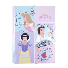 Aplankas Princesses Disney A4 Rožinė 24 x 34 x 4 cm kaina ir informacija | Kanceliarinės prekės | pigu.lt
