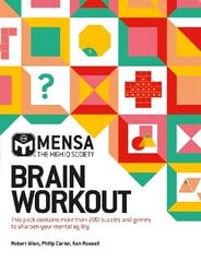 Mensa Brain Workout Pack: Improve your mental abilities with 200 puzzles and games цена и информация | Книги о питании и здоровом образе жизни | pigu.lt