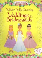 Sticker Dolly Dressing Weddings & Bridesmaids цена и информация | Книги для малышей | pigu.lt