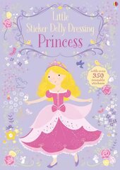 Little Sticker Dolly Dressing Princess UK цена и информация | Книги для самых маленьких | pigu.lt