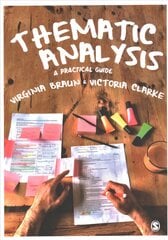 Thematic Analysis: A Practical Guide цена и информация | Книги по социальным наукам | pigu.lt