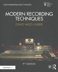 Modern Recording Techniques 9th edition kaina ir informacija | Socialinių mokslų knygos | pigu.lt