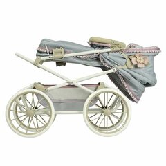 Lėlių vežimėlis Decuevas Reborn Provenza Skėtis nuo saulės Sulankstomas 40 x 90 x 90 cm kaina ir informacija | Žaislai mergaitėms | pigu.lt