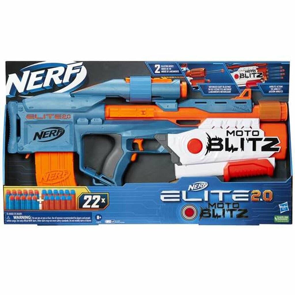 Šautuvas Nerf Elite 2.0 Hasbro, 22 vnt. цена и информация | Žaislai berniukams | pigu.lt