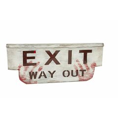 Akrilinių produktų stendas My Other Me Exit Way out Šviesus su garsu (48 x 18 x 5 cm) kaina ir informacija | Karnavaliniai kostiumai | pigu.lt