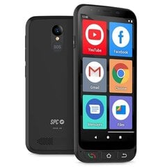 SPC Zeus 4G, 16 GB, Dual SIM Black kaina ir informacija | Mobilieji telefonai | pigu.lt