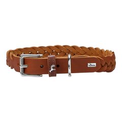 Собачий ошейник Hunter Solid Education Cognac (41-49 cm) цена и информация | Ошейники, подтяжки для собак | pigu.lt