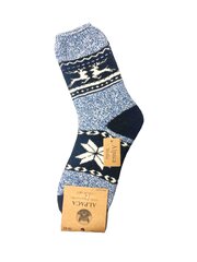 Носки из шерсти альпаки "Лось" цена и информация | Женские носки | pigu.lt