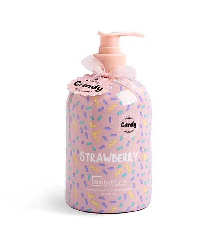 Skystas rankų muilas IDC Institute Candy Strawberry, 500 ml цена и информация | Muilai | pigu.lt