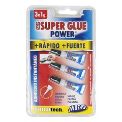 Klijai Bricotech Super Glue Power kaina ir informacija | Klijai | pigu.lt