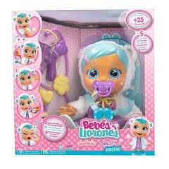 Lėlė kūdikis IMC Toys Dressy Kristal kaina ir informacija | Žaislai mergaitėms | pigu.lt