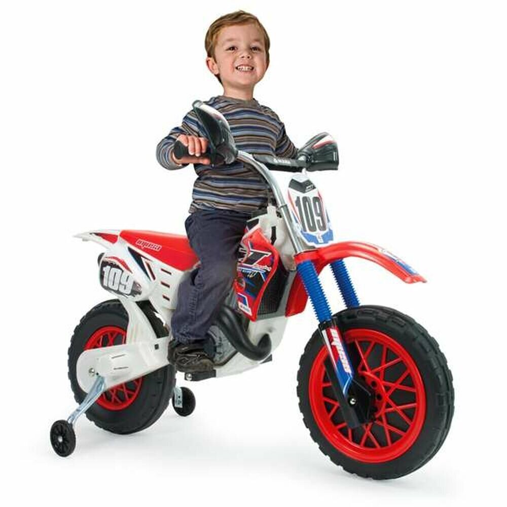 Motociklas Injusa Cross CR, baltas kaina ir informacija | Žaislai berniukams | pigu.lt