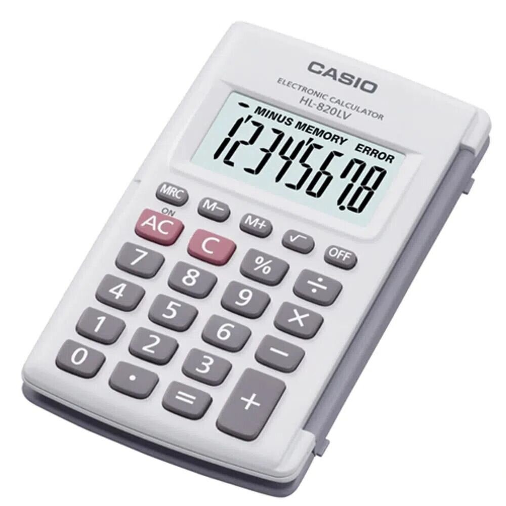 Skaičiuotuvas Casio HL-820LV-WE kaina ir informacija | Kanceliarinės prekės | pigu.lt