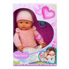 Kūdikių lėlė Nenuco Feel his heart 35 cm kaina ir informacija | Žaislai mergaitėms | pigu.lt