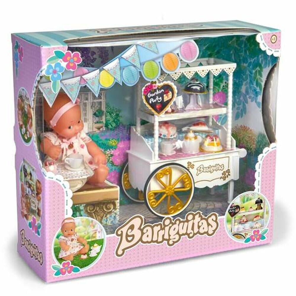 Lėlė kūdikis Famosa Barriguitas Snack Trolley kaina ir informacija | Žaislai mergaitėms | pigu.lt