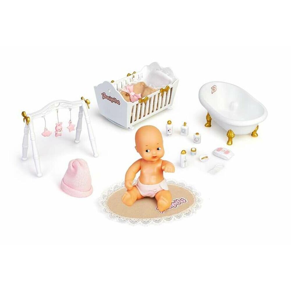 Lėlė kūdikis su priedais Famosa Barriguitas kaina ir informacija | Žaislai mergaitėms | pigu.lt