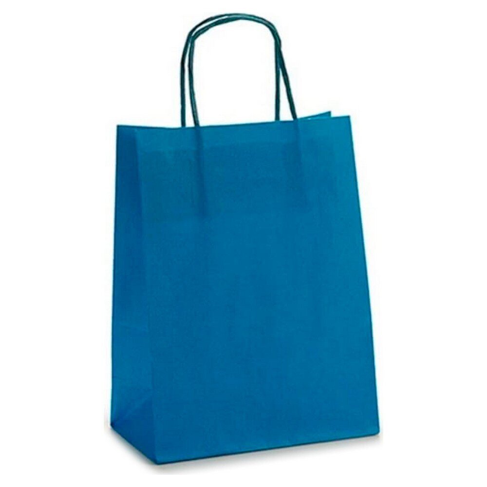 Popierinis maišelis, mėlynas kaina ir informacija | Dovanų pakavimo priemonės | pigu.lt