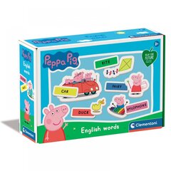Образовательный набор Clementoni Aprendo Inglés con Peppa Pig, 52 шт цена и информация | Настольные игры, головоломки | pigu.lt