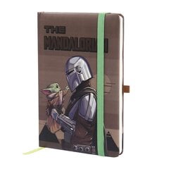 Записная книжка The Mandalorian Brown A5 цена и информация | Тетради и бумажные товары | pigu.lt