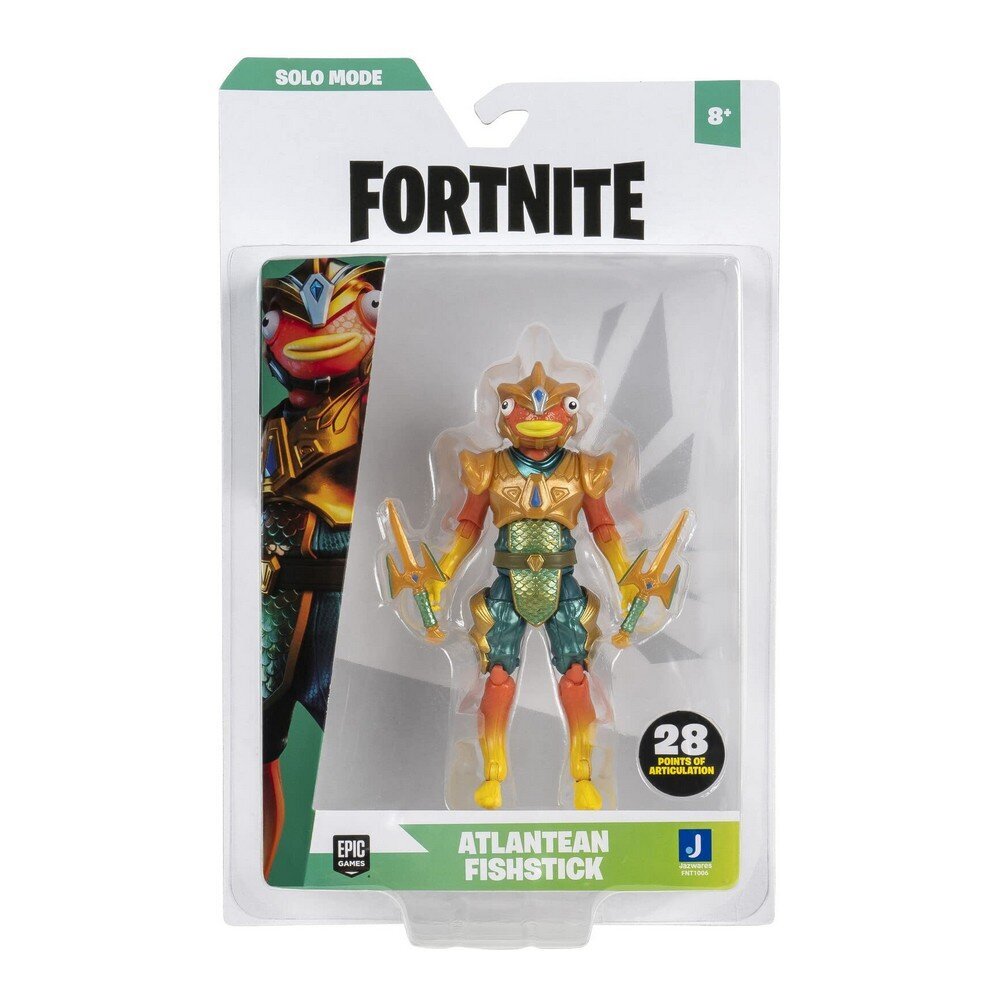 Figūrėlė Fortnite Solo Mode Core Atlantean Fishstick, 10 cm kaina ir informacija | Žaislai berniukams | pigu.lt