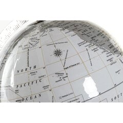 Земной глобус DKD Home Decor Белый Металл Пластик (27 x 25 x 61 cm) цена и информация | Карты мира | pigu.lt