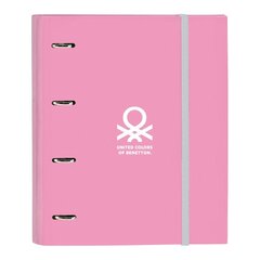 Папка-регистратор Benetton Flamingo Pink, розовая A4 (25 мм) цена и информация | Канцелярские товары | pigu.lt